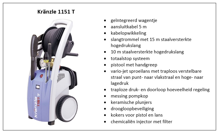 Kränzle 1151 T